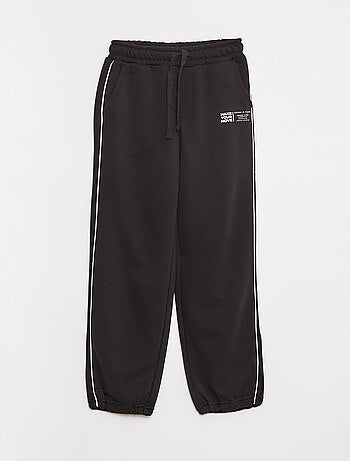 Pantalón de chándal con ribete en contraste