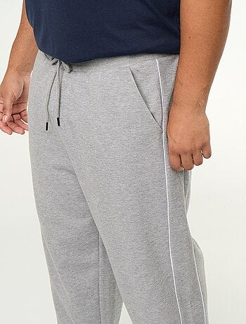 Pantalón de chándal con ribetes contrastados