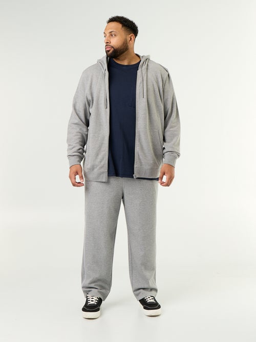 Pantalón de chándal con ribetes contrastados - Kiabi
