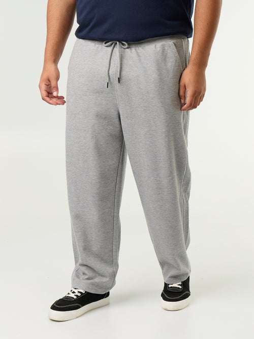 Pantalón de chándal con ribetes contrastados - Kiabi