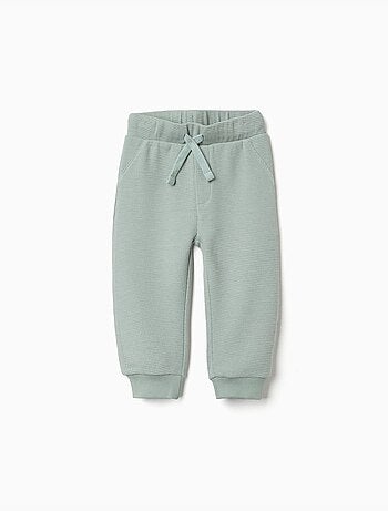 Pantalón de chándal con tela gofre y cordón