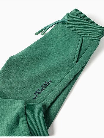 Pantalón de chándal de algodón con estampado Art