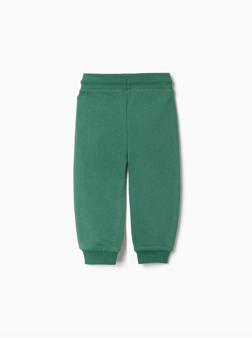 Pantalón de chándal de algodón con estampado Art - Kiabi