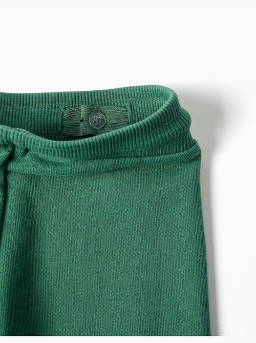 Pantalón de chándal de algodón con estampado Art - Kiabi