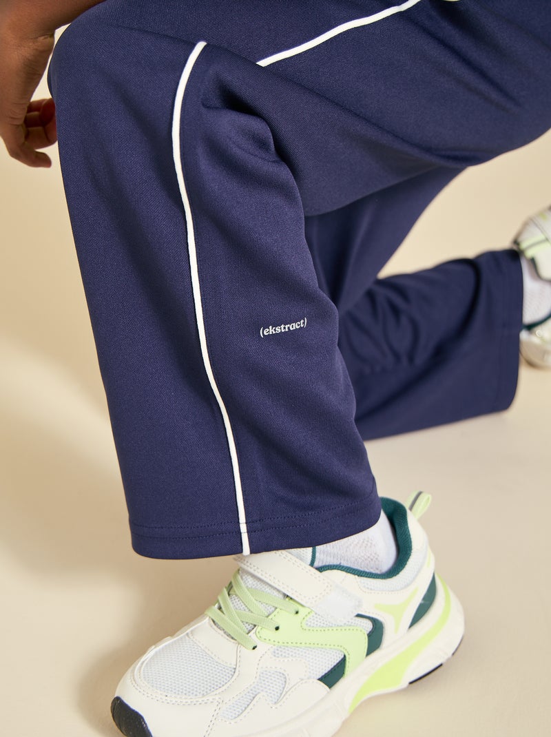 Pantalón de chándal de corte regular (ekstract) Azul - Kiabi