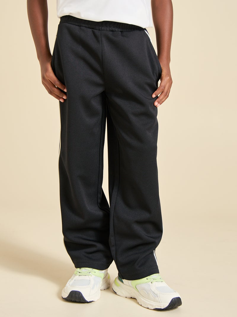 Pantalón de chándal de corte regular (ekstract) Negro - Kiabi