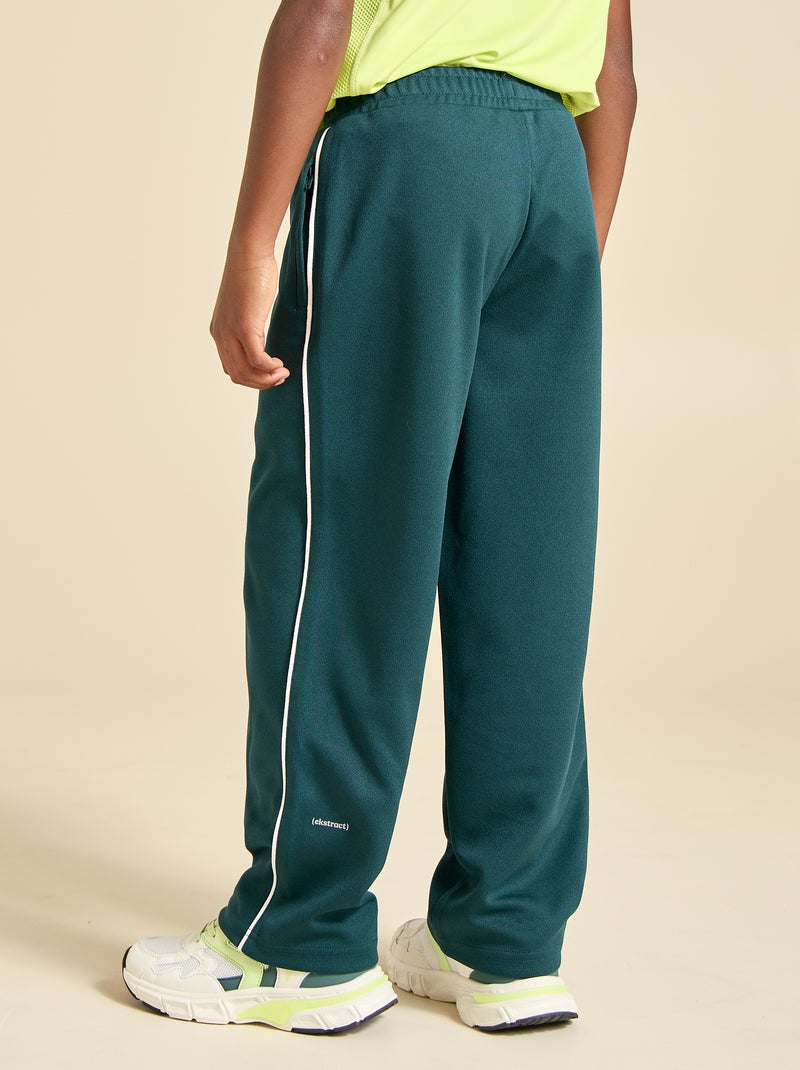 Pantalón de chándal de corte regular (ekstract) Verde - Kiabi