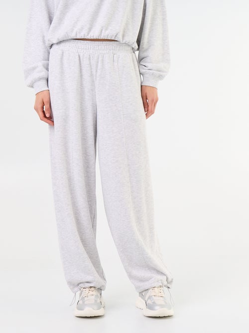 Pantalón de chándal de deporte ancho - Kiabi Pantalón de chándal de deporte ancho - Kiabi