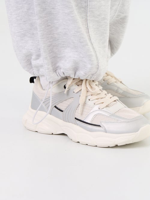 Pantalón de chándal de deporte ancho - Kiabi Pantalón de chándal de deporte ancho - Kiabi