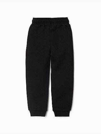 Pantalón de chándal de felpa ajustado con cordón