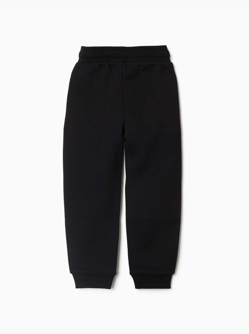 Pantalón de chándal de felpa ajustado con cordón - Kiabi