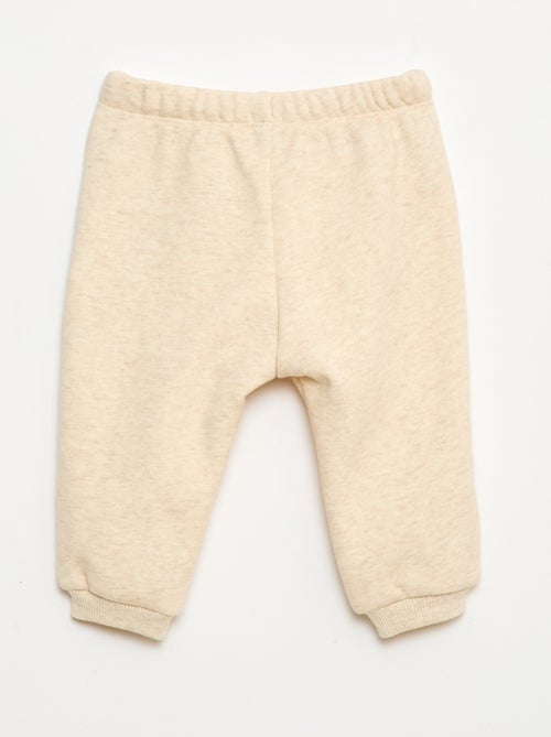 Pantalón de chándal de felpa - Kiabi