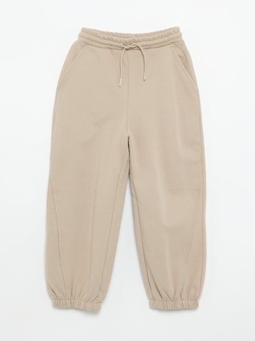 Pantalón de chándal de felpa - Kiabi
