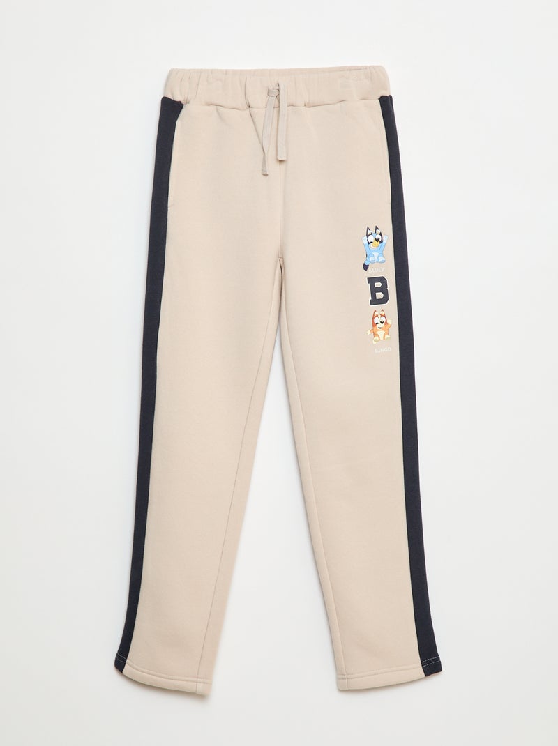 Pantalón de chándal de felpa 'Bluey' Beige - Kiabi