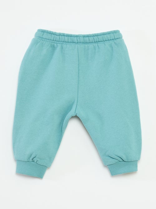 Pantalón de chándal de felpa con bolsillo canguro y orejas de fantasía - Kiabi