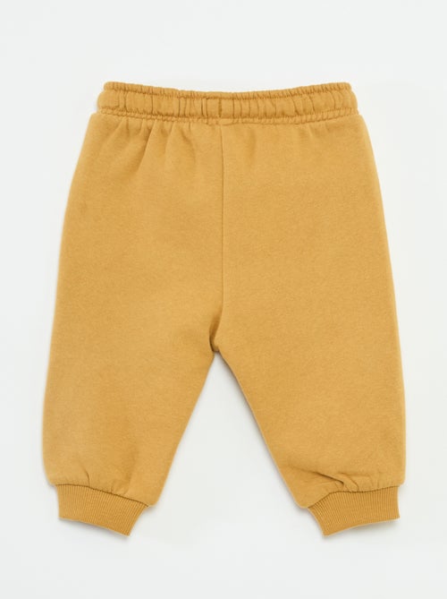 Pantalón de chándal de felpa con bolsillo tipo canguro y orejas fantasía - Kiabi