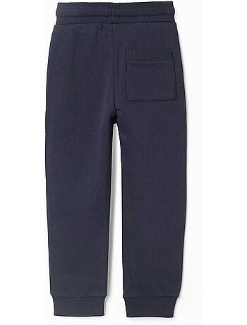 Pantalón de chándal de felpa con cordón y bolsillos