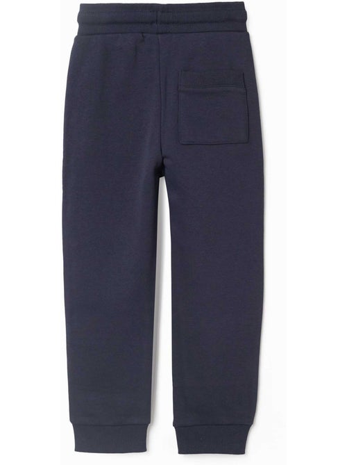 Pantalón de chándal de felpa con cordón y bolsillos - Kiabi Pantalón de chándal de felpa con cordón y bolsillos - Kiabi