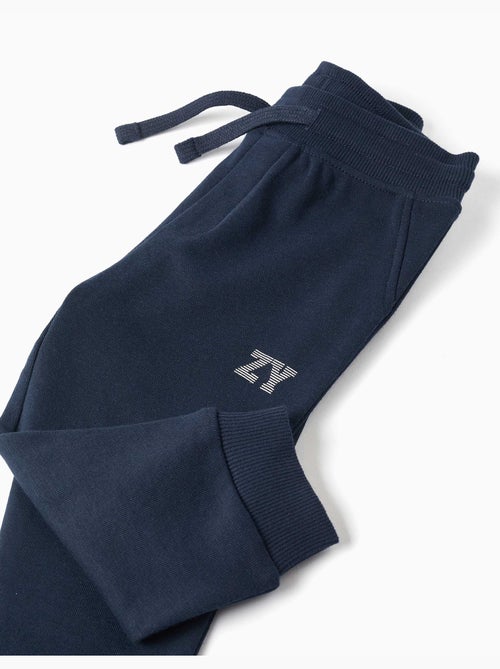 Pantalón de chándal de felpa con cordón y estampado - Kiabi Pantalón de chándal de felpa con cordón y estampado - Kiabi
