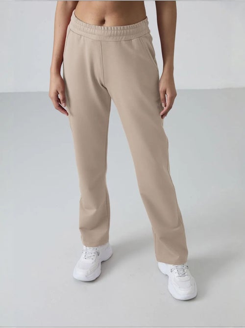 Pantalón de chándal de felpa de pernera recta para mujer tommy - Kiabi