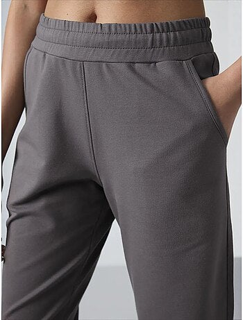 Pantalón de chándal de felpa de pernera recta para mujer tommy