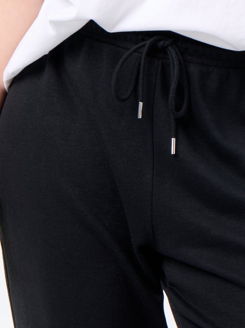 Pantalón de chándal de felpa francesa - Kiabi Pantalón de chándal de felpa francesa - Kiabi