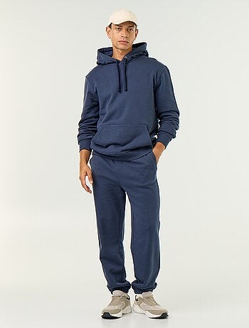 Pantalón de chándal de felpa liso