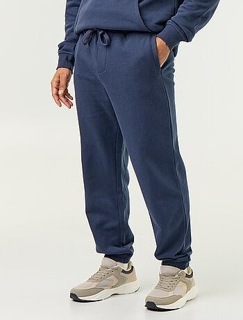 Pantalón de chándal de felpa liso