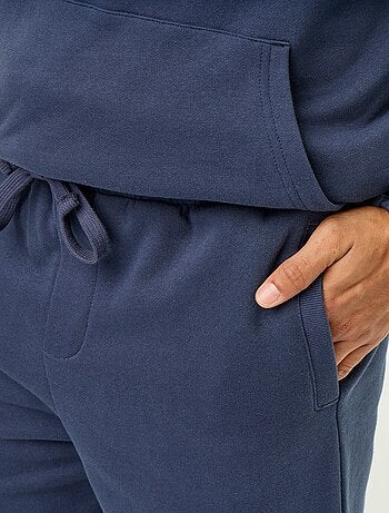 Pantalón de chándal de felpa liso
