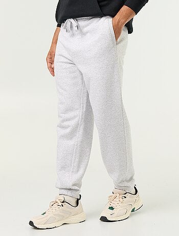 Pantalón de chándal de felpa liso