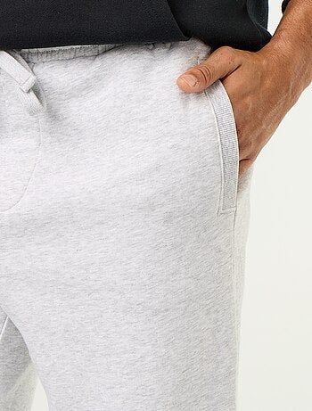Pantalón de chándal de felpa liso