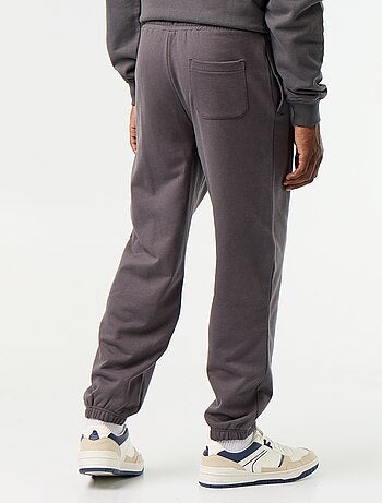 Pantalón de chándal de felpa liso