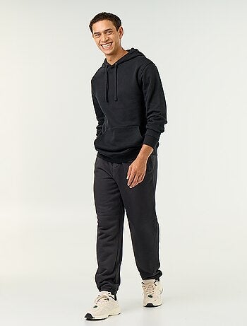 Pantalón de chándal de felpa liso