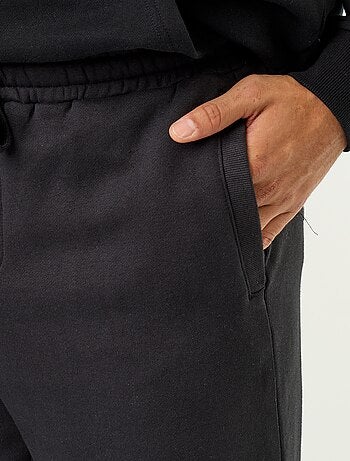 Pantalón de chándal de felpa liso