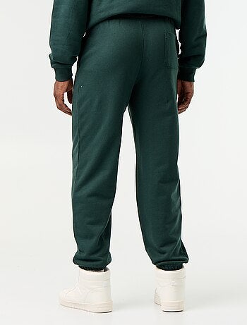 Pantalón de chándal de felpa liso
