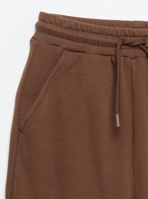 Pantalón de chándal de felpa - Kiabi