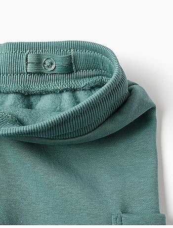 Pantalón de chándal de felpa perchado con bolsillos cargo