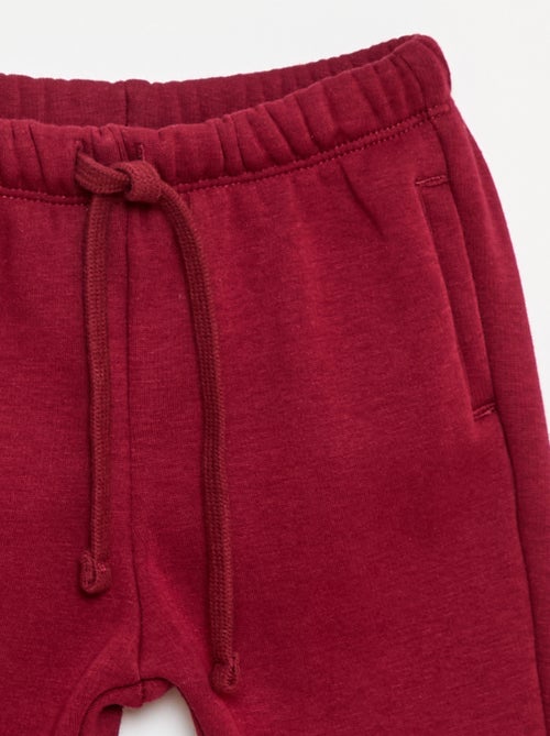 Pantalón de chándal de felpa - Kiabi