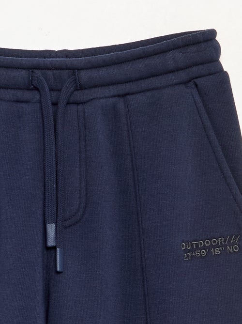 Pantalón de chándal de forro polar - Kiabi