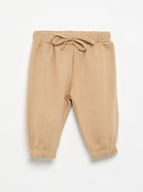 Pantalón de chándal de forro polar - Kiabi Pantalón de chándal de forro polar - Kiabi