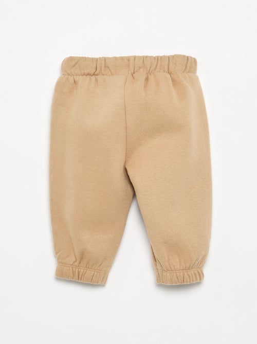 Pantalón de chándal de forro polar - Kiabi Pantalón de chándal de forro polar - Kiabi