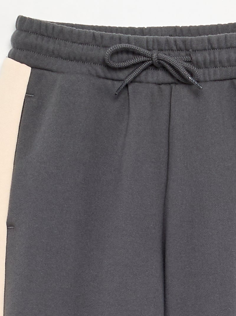 Pantalón de chándal de forro polar Gris - Kiabi