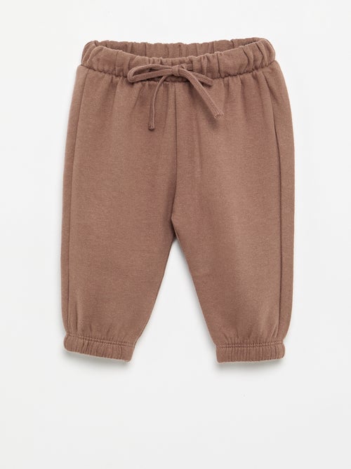 Pantalón de chándal de forro polar - Kiabi Pantalón de chándal de forro polar - Kiabi