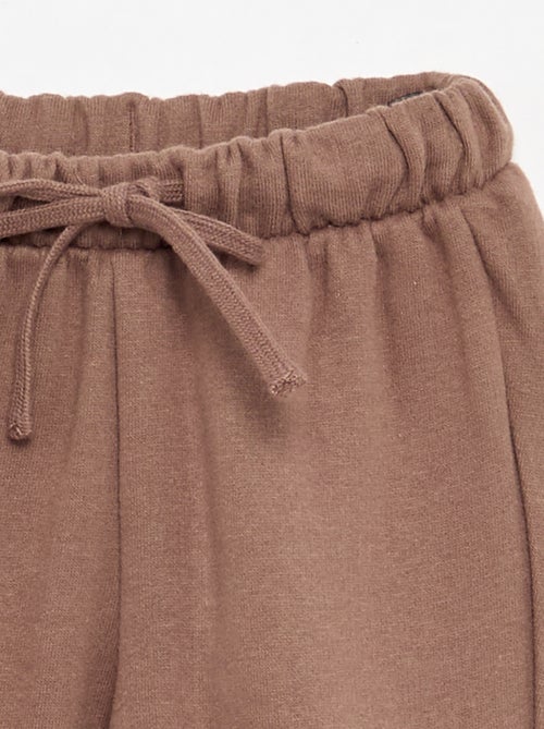 Pantalón de chándal de forro polar - Kiabi Pantalón de chándal de forro polar - Kiabi