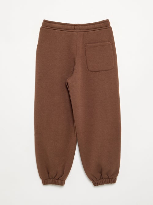 Pantalón de chándal de forro polar - Kiabi Pantalón de chándal de forro polar - Kiabi