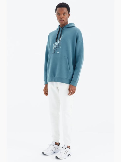 Pantalón de chándal de forro polar relaxed fit para hombre tommy - Kiabi Pantalón de chándal de forro polar relaxed fit para hombre tommy - Kiabi