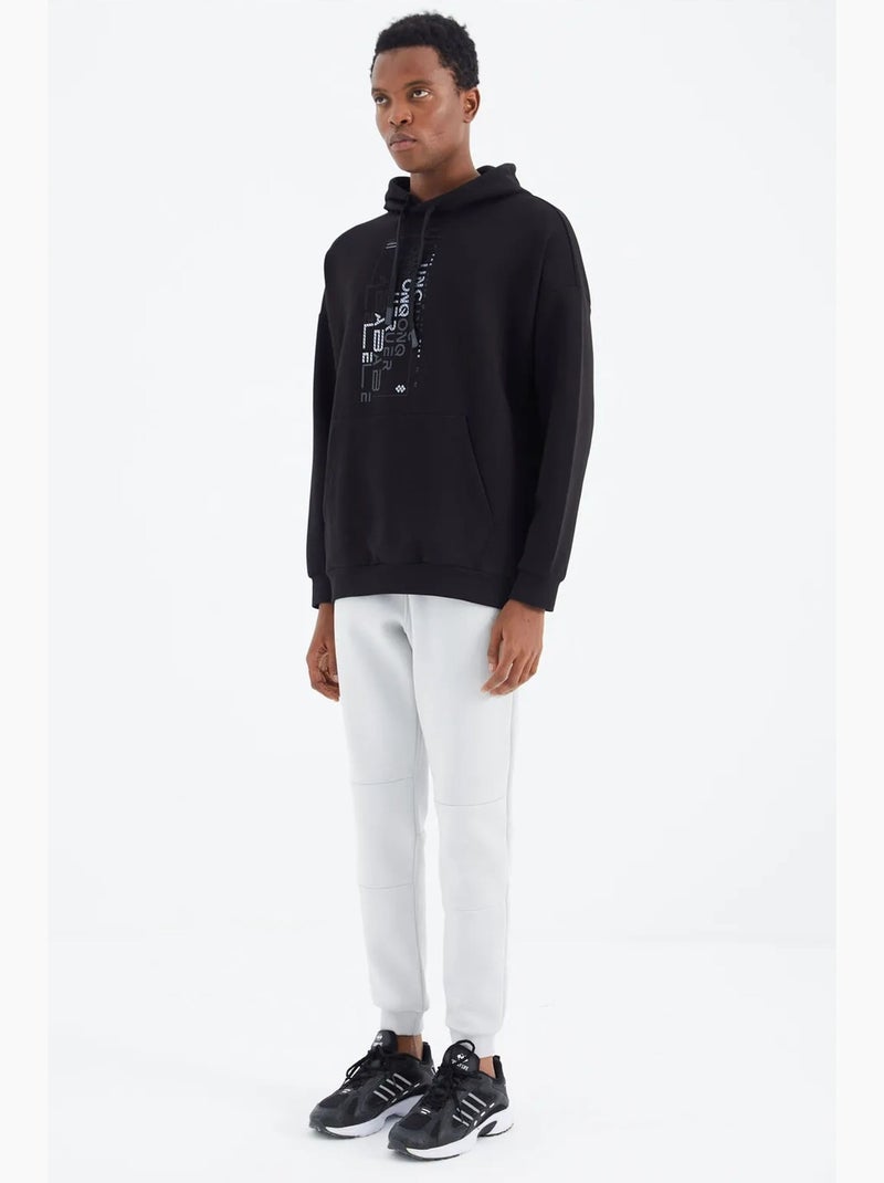 Pantalón de chándal de forro polar relaxed fit para hombre tommy Blanco roto - Kiabi