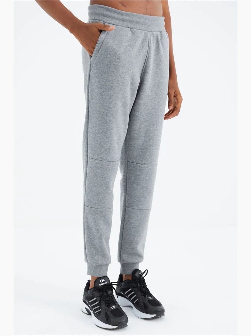 Pantalón de chándal de forro polar relaxed fit para hombre tommy Gris - Kiabi
