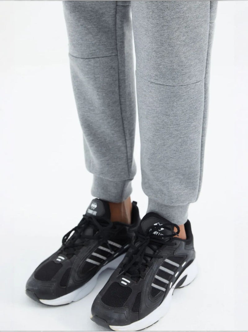 Pantalón de chándal de forro polar relaxed fit para hombre tommy Gris - Kiabi