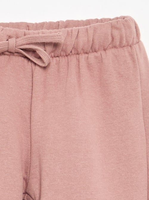 Pantalón de chándal de forro polar - Kiabi